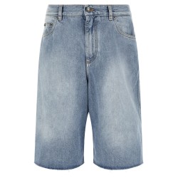 Denim bermuda shorts