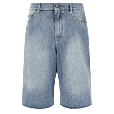 Denim bermuda shorts