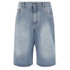 Denim bermuda shorts