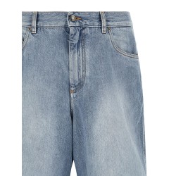 Denim bermuda shorts