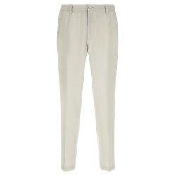 Poplin wool pants