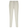 Poplin wool pants