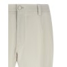 Poplin wool pants