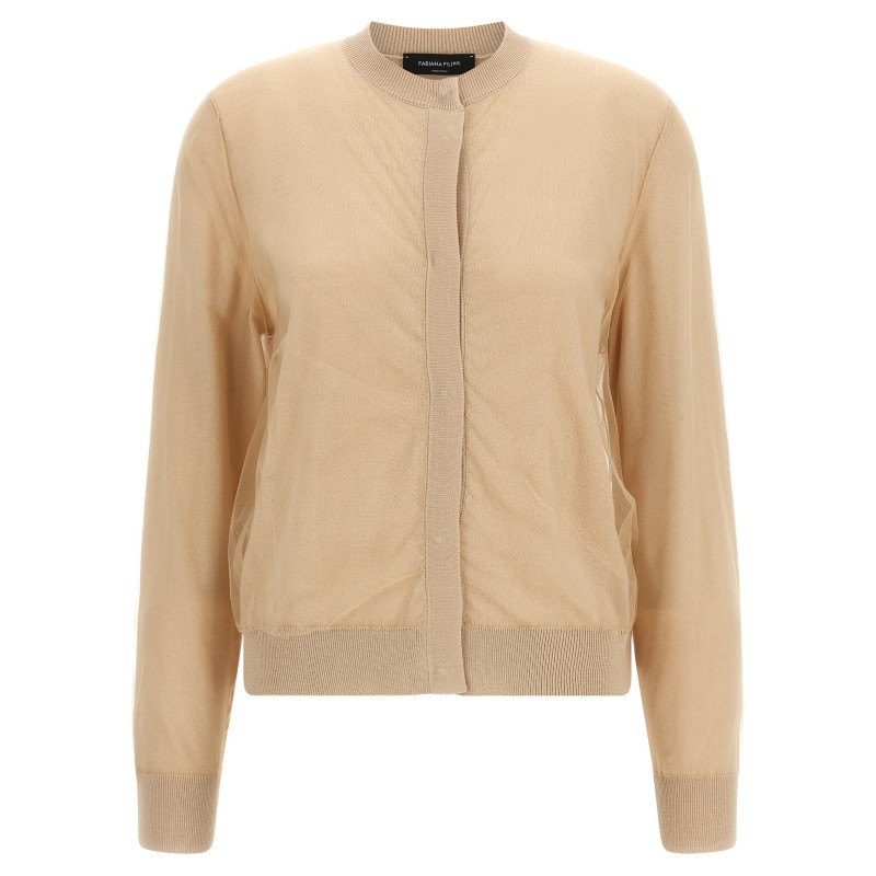 Tulle cardigan