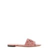 Leather slides