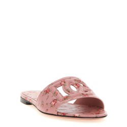 Leather slides