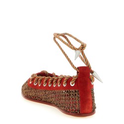 'Reticella' ballet flats
