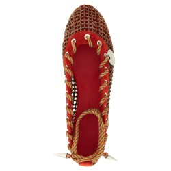 'Reticella' ballet flats