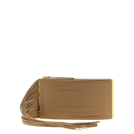 Fringed clutch