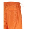 Shiny nylon bermuda shorts