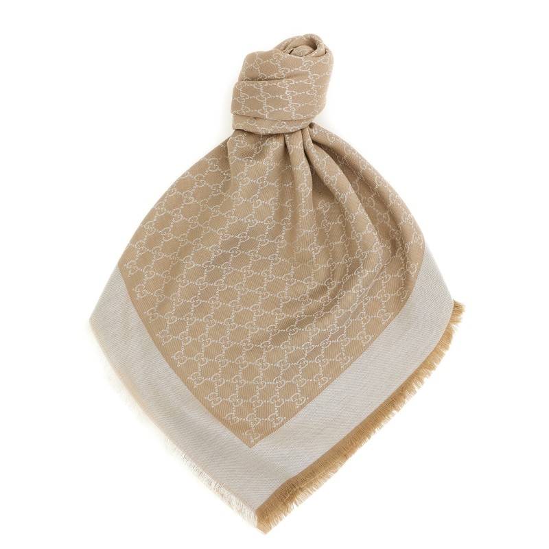 Wool and silk shawl GG