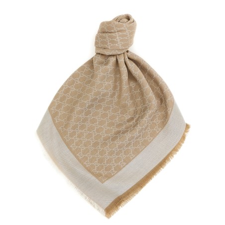 Wool and silk shawl GG