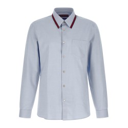 'Web' collar shirt