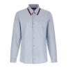 'Web' collar shirt