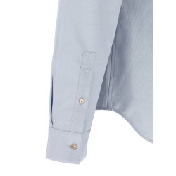 'Web' collar shirt