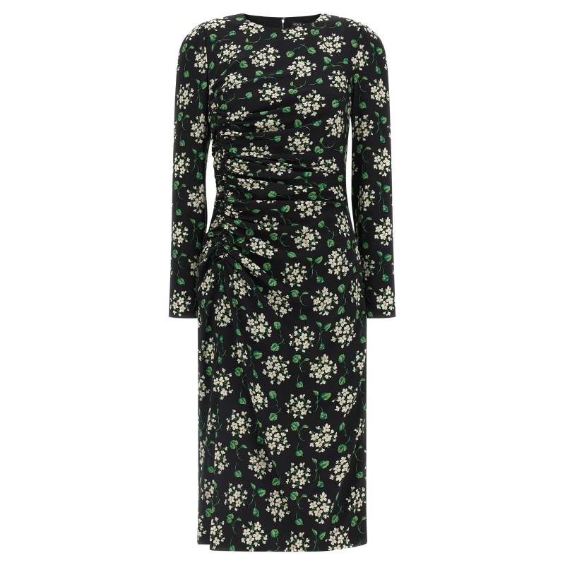 Flower print dress