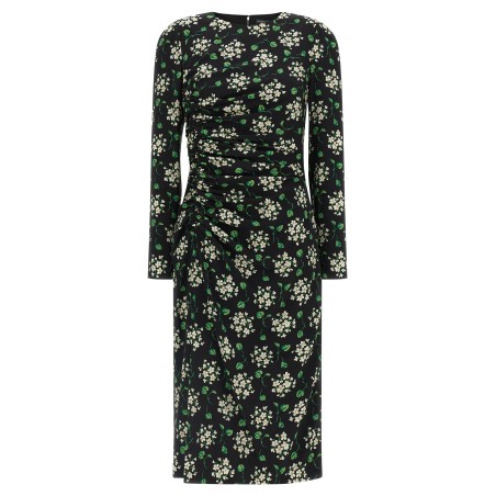 Flower print dress