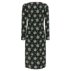 Flower print dress
