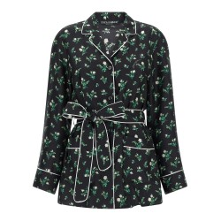 Roselline and Lily of the Lilies of the Flowers printed shirt