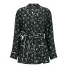 Roselline and Lily of the Lilies of the Flowers printed shirt