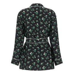 Roselline and Lily of the Lilies of the Flowers printed shirt