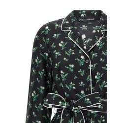 Roselline and Lily of the Lilies of the Flowers printed shirt