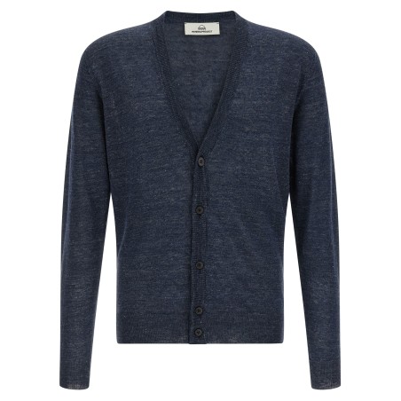 Linen silk cardigan