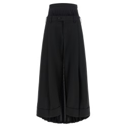 Pleated pants