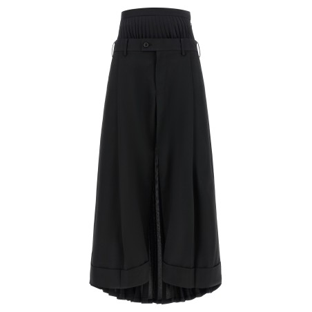 Pleated pants