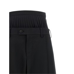 Pleated pants