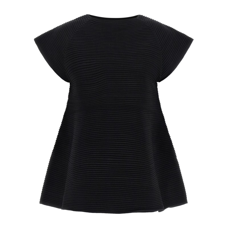 'Corrugated Knit' dress