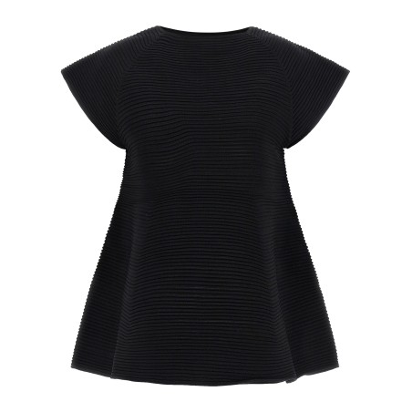 'Corrugated Knit' dress