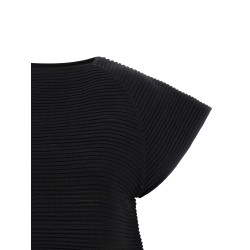 'Corrugated Knit' dress