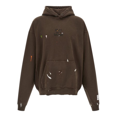 'French Logo Painted' hoodie