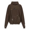 'French Logo Painted' hoodie