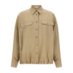 Fluid twill shirt