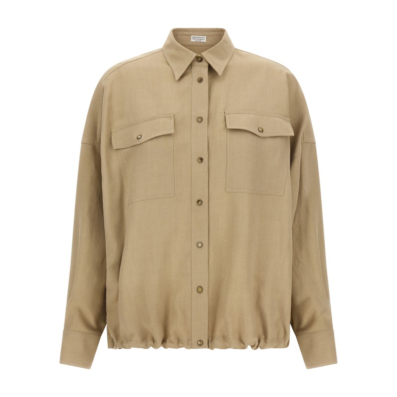 Fluid twill shirt