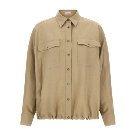Fluid twill shirt