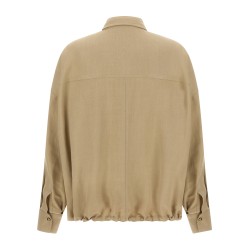 Fluid twill shirt