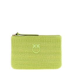 Raffia clutch