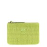 Raffia clutch