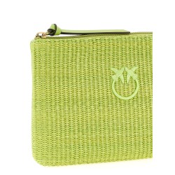 Raffia clutch
