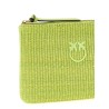 Raffia clutch