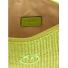 Raffia clutch