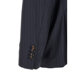 Pinstripe batavia blazer
