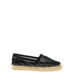 Crochet knitted espadrilles