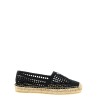 Crochet knitted espadrilles