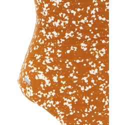 One-piece swimsuit off the shoulder