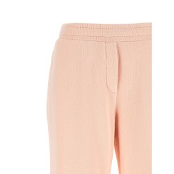 Logo embroidery joggers
