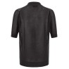 Openwork cotton polo shirt